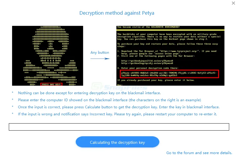 360 Ransomware Decryption Tools Screenshot 2