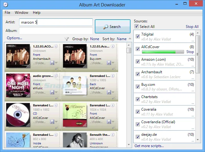 Album Art Downloader XUI Screenshot 1