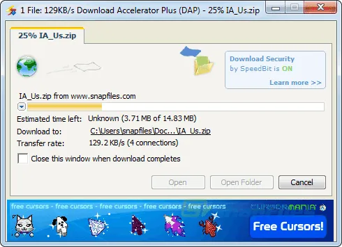 Download Accelerator Plus Screenshot 2