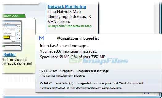 Gmail Manager Screenshot 1