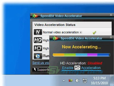 SPEEDbit Video Accelerator Screenshot 2