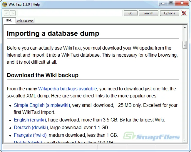 WikiTaxi Screenshot 2