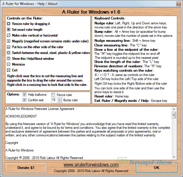 A Ruler for Windows Screenshot 2