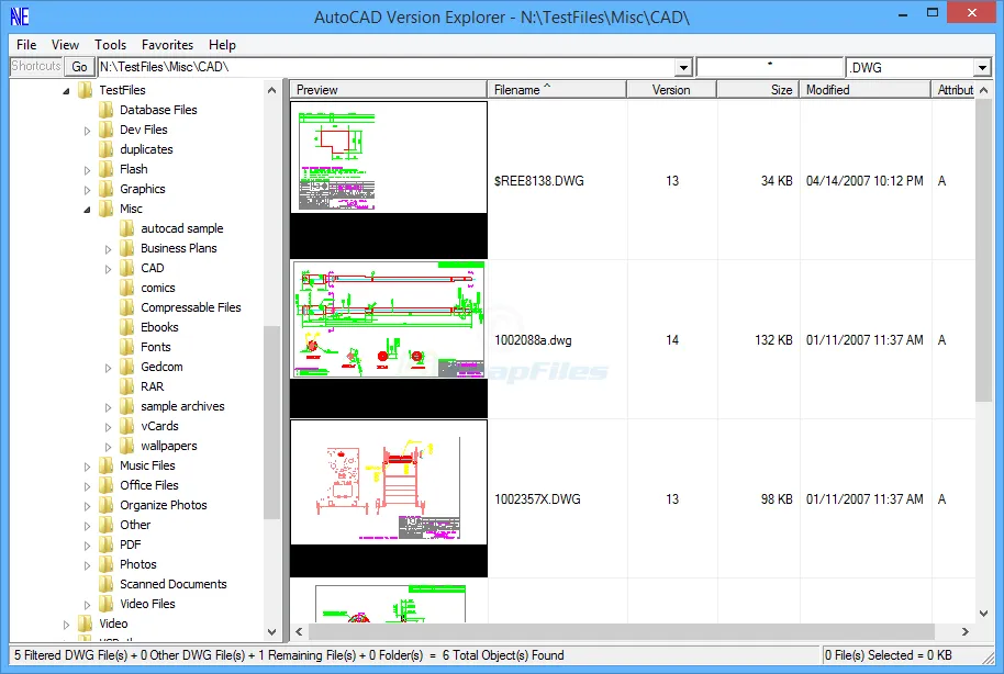 AutoCAD Version Explorer Screenshot 1