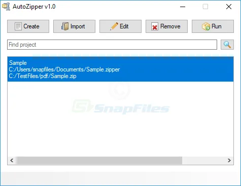 AutoZipper Screenshot 2