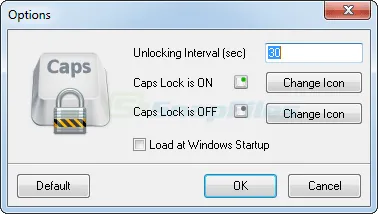 CapsUnlocker Screenshot 1