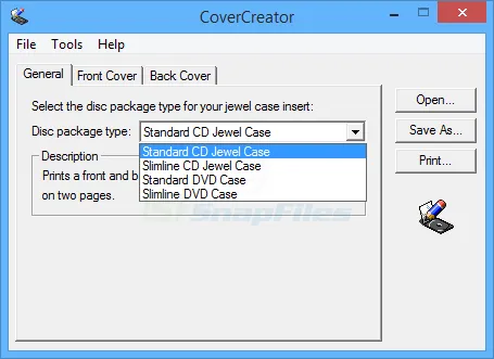 CoverCreator Screenshot 1