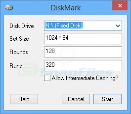 DiskMark Screenshot 2