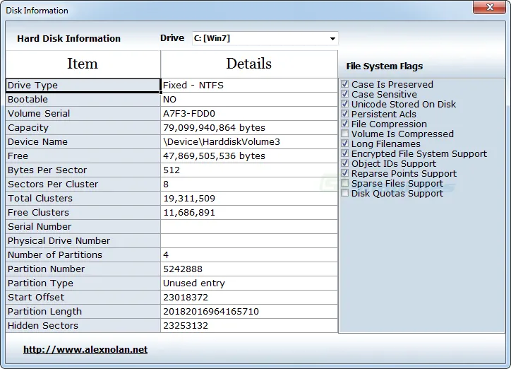 Drive Manager Screenshot 2