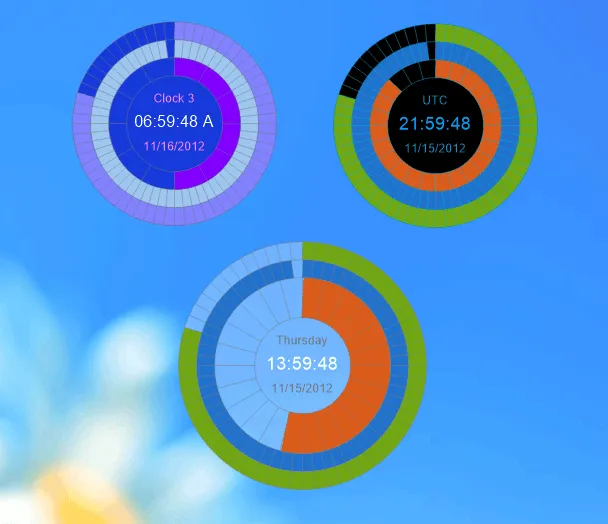 Eusing Clock Screenshot 1