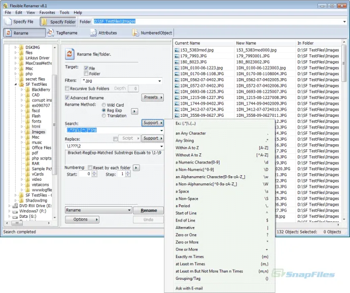 Flexible Renamer Screenshot 2