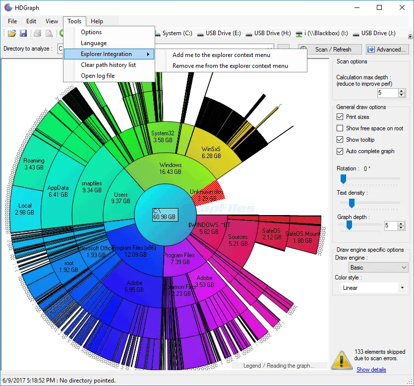 HDGraph Screenshot 2