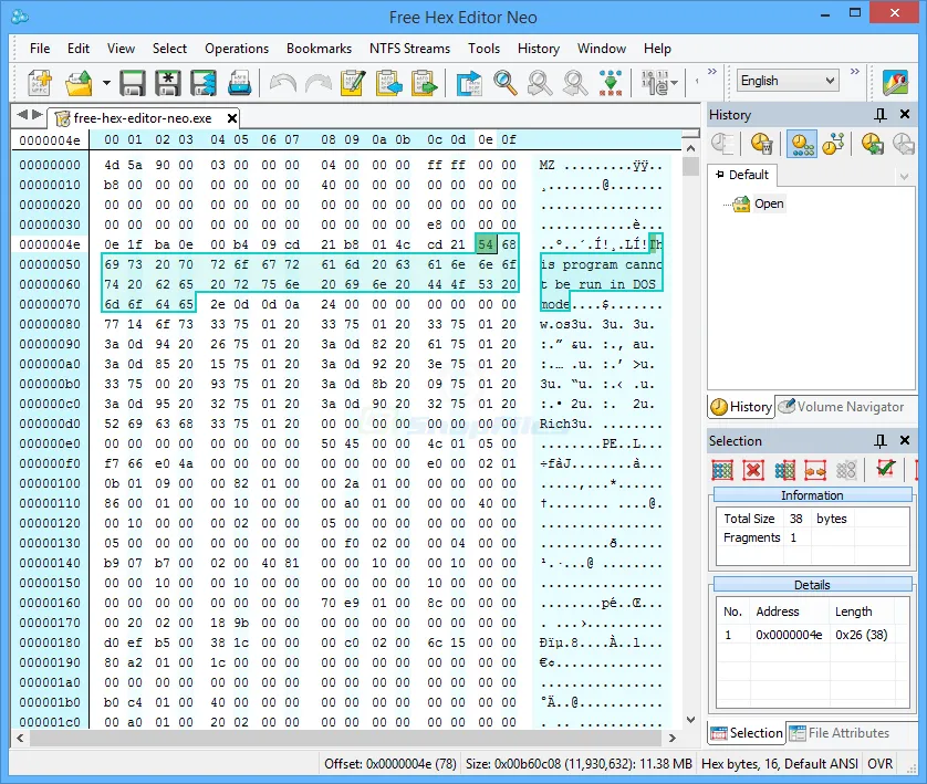 Free Hex Editor Neo Screenshot 1