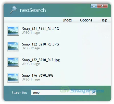 neoSearch Screenshot 1