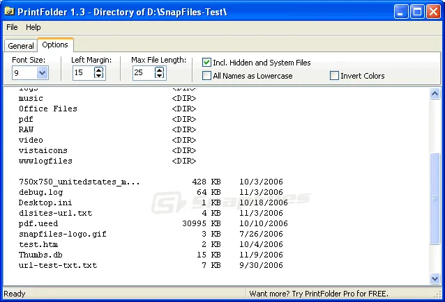 PrintFolder Screenshot 1