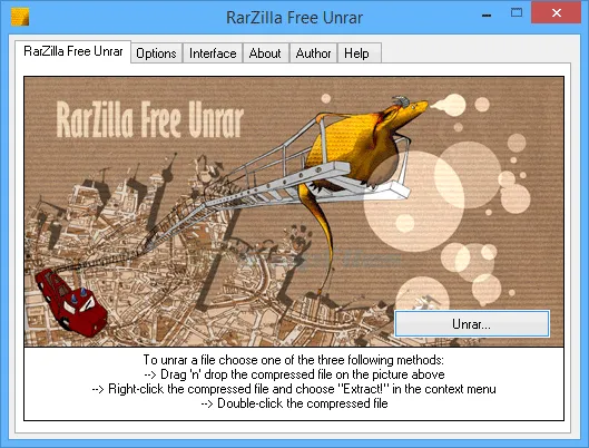 RarZilla Screenshot 1