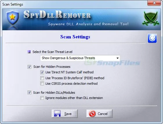 SpyDllRemover Screenshot 2