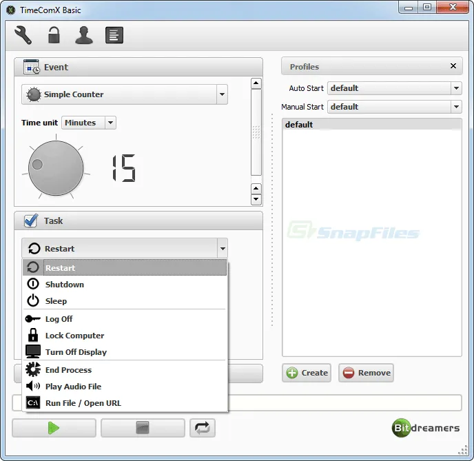 TimeComX Basic Screenshot 1